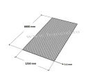 Tabla neagra striata 3.0x1250x6000 mm  1